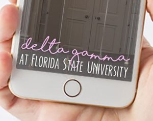 Chapter Snapchat Filter - Unique Formal Ideas - College Trav