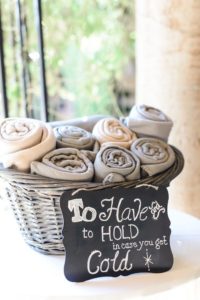 Innovative Wedding Ideas - Blanket Basket - Weddings Till Dawn